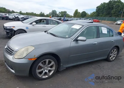 2006 Infiniti G35X из США, поврежденный, VIN JNKCV51FX6M608025